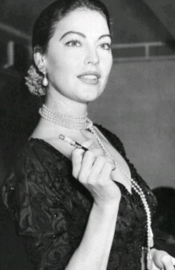   Ava Gardner  http://beonella.tumblr.com/post/169470821867/ava-gardner