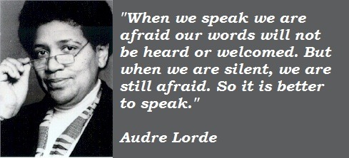 thepeoplesrecord:  February 18, 2013, we celebrate the birthdays of Audre Lorde (1934-1992) & Toni Morrison (1931- )! ♥ “It is not our differences that divide us. It is our inability to recognize, accept, and celebrate those differences.” ―