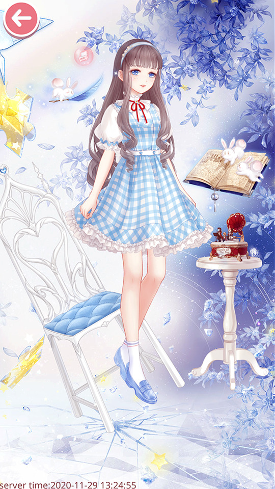 Alice Dress Up Paper Doll In Anime Style - by Loveewa