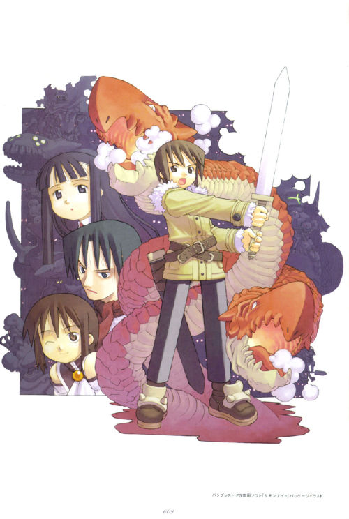COADVENTURE Iizuka Takeshi Summon Night Artbook