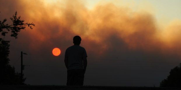 akfox:  This is what Alaska looks like right now because of all the fires.  Bob Hallinen