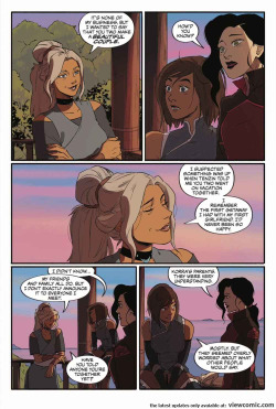 sfmfm: dysfunctionalpurpose: Kya, canonically a lesbian, tells Korra and Asami about same-sex relationships and coming out in the four nations. We also find out that Kyoshi was bi!  