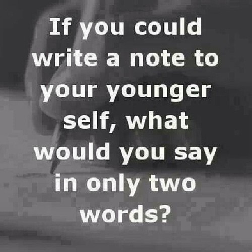 &ldquo;Don&rsquo;t Apologize&rdquo; #WhatWouldYOUsay #TwoWords