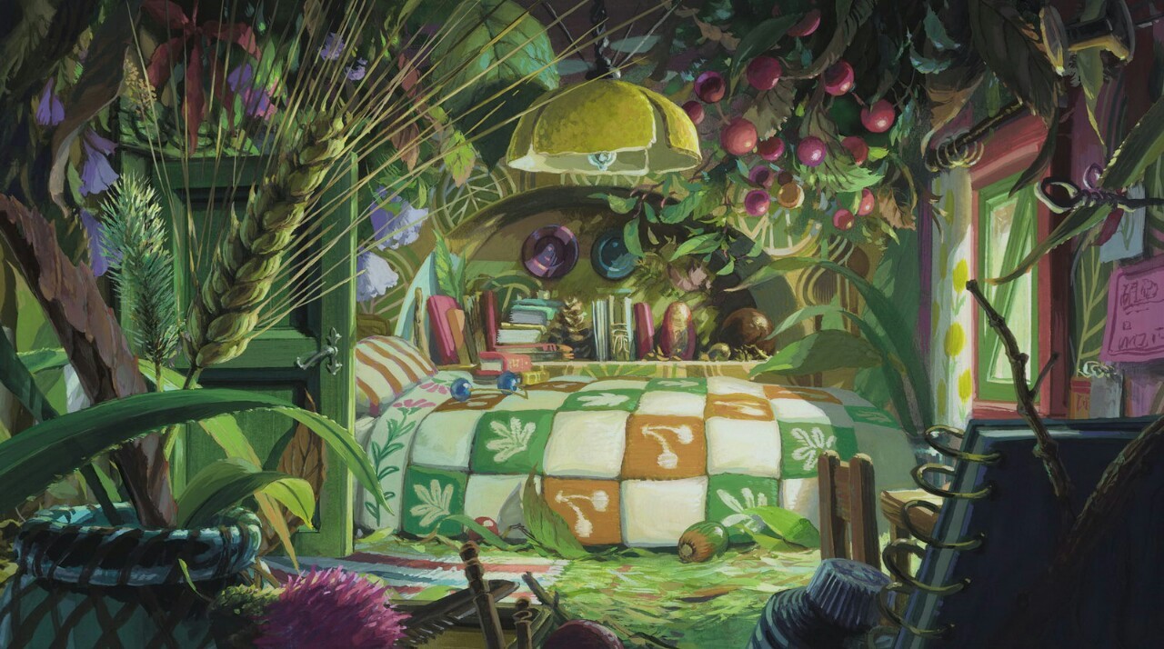 ghibliotaku31:   I have always dreamed of having a room like Arriety’s. It’s