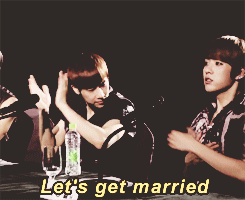 eteru:  myungsoo proposed to sungyeol 