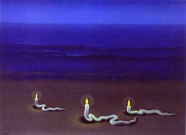 René Magritte - Meditation (1936)