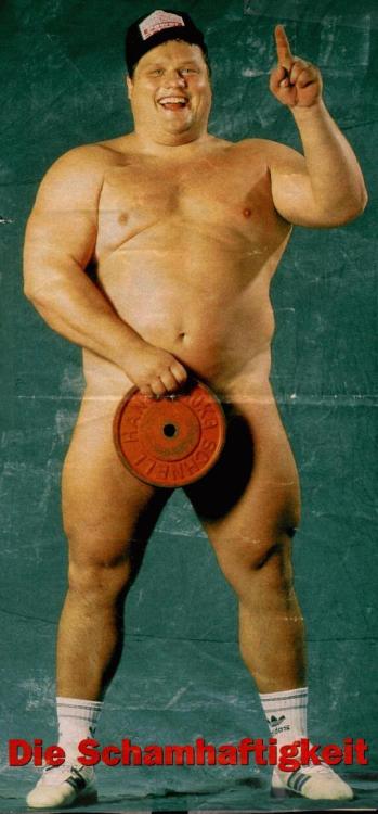 bearmythology: Vintage German Weightlifter, Manfred Nerlinger.