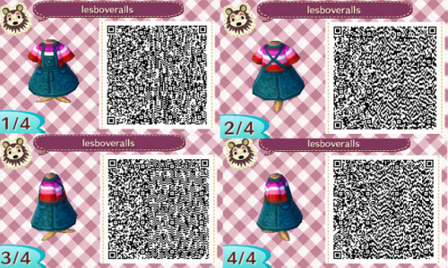 bellionaire:i unlocked the qr machine, so heres some simple overalls! they come in 8 flavors, with l