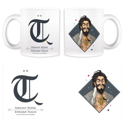 shitty-fate-merch-daily:For only 1620 JPY you too can show your incel pride with this Edward Teach m
