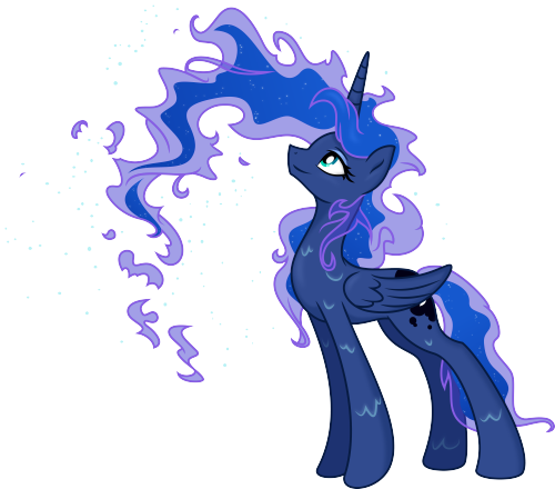 tlatophat:  Wet Mane Luna by spier17