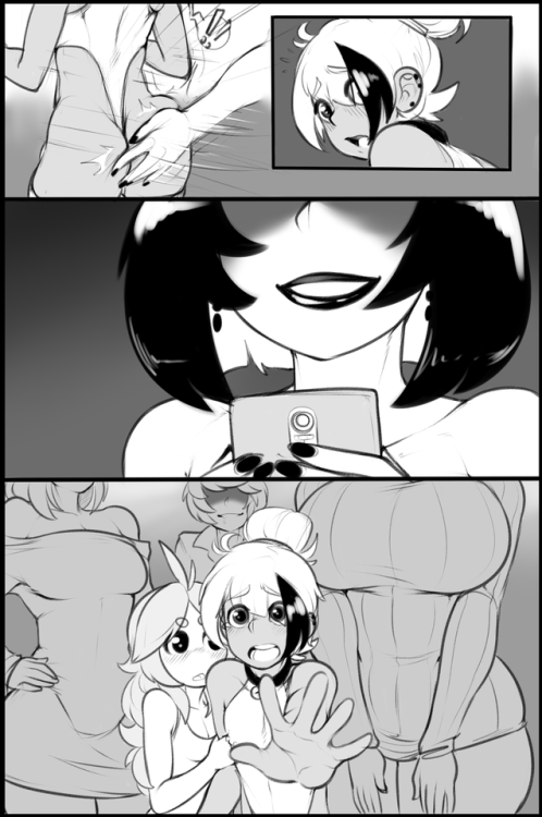 eigakansfw: Took me quite some time, but here it is. Some kind of small comic experiment featuring J