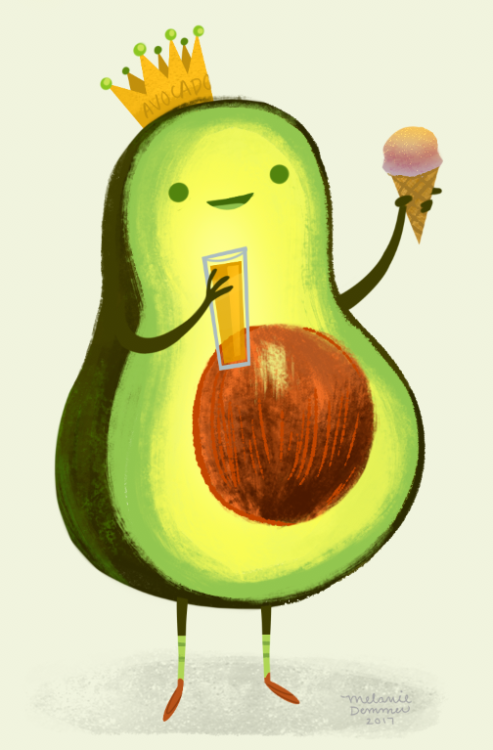 Went to the Avocado Fest at #AngelCityBrewery in LA this weekend, got inspired and drew this little 
