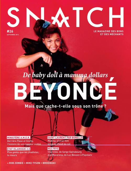beyonceinfo:Beyoncé covers SNATCH Magazine (September 2014) 