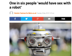 memeufacturing:  call me biased but i dont think thats the sexiest robot they could’ve found a picture of  