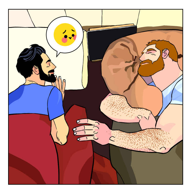 Sometimes when I wake up before Joe does in the morning, I will spend a long time