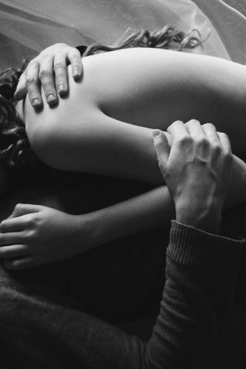 cindersk:  You were my safe place.The sound of your heartWas my lullaby.The rise and fall Of your chest Was my rocking chair.Your whispers Were my bedtime stories.Your kissesWere my Guardian Angels.The low growlThat came from deep inside youScared