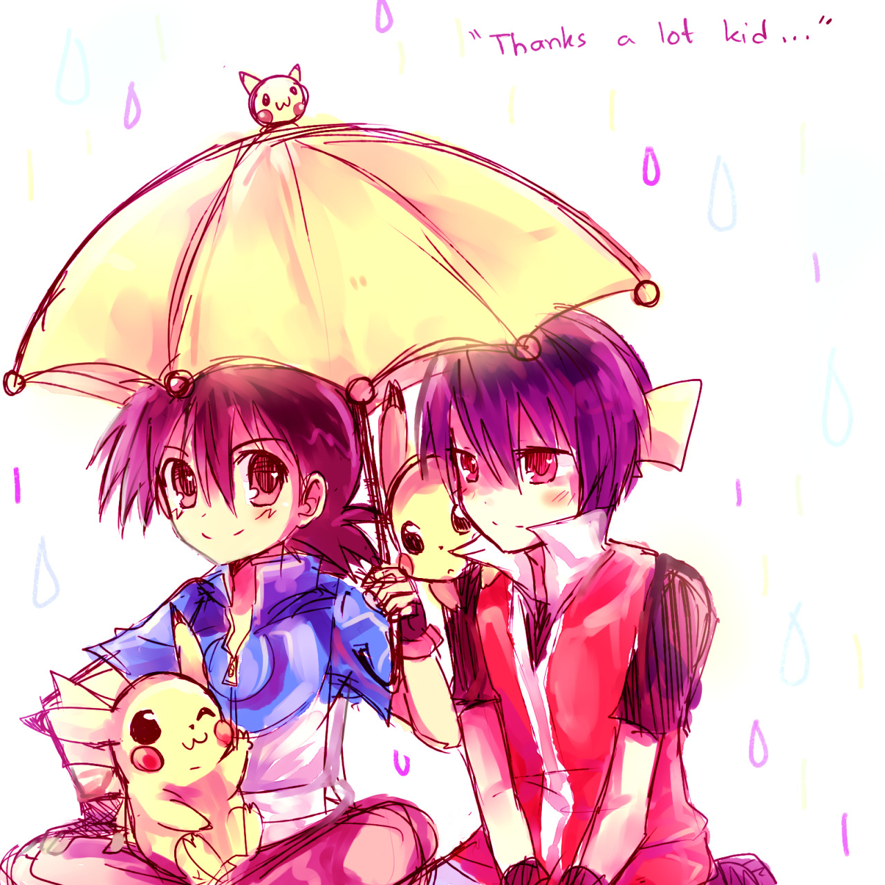 kash-phia:  its been raining all day hahaha 