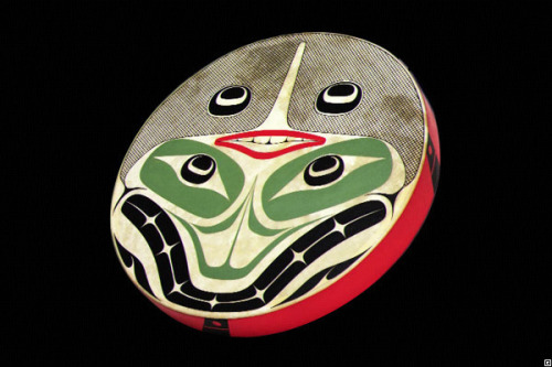 Robert Davidon (series of drums from 1990 - present)A Northwest Cost Native of Haida and Tlingit des