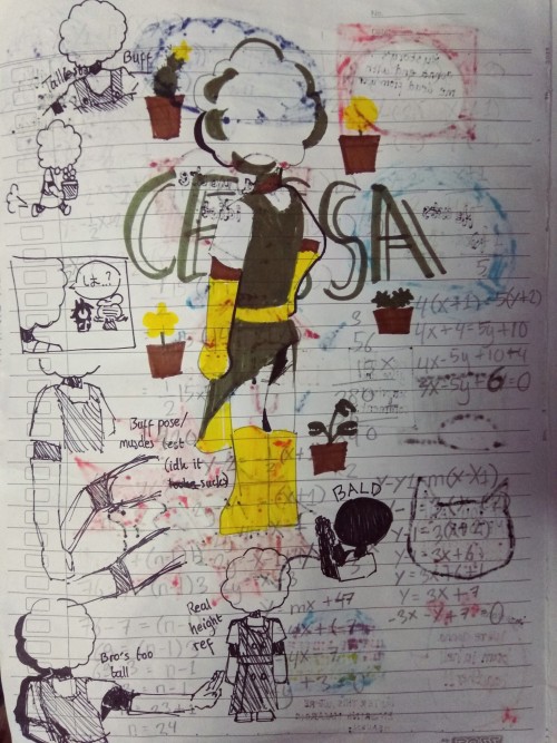 Some Doodles I Made In Class, Some Referencing Other Medias/fandoms You Might Know