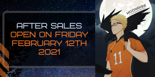  Did you miss out on buying your Tsukishima goodies, or do you want to grab some more merch while it