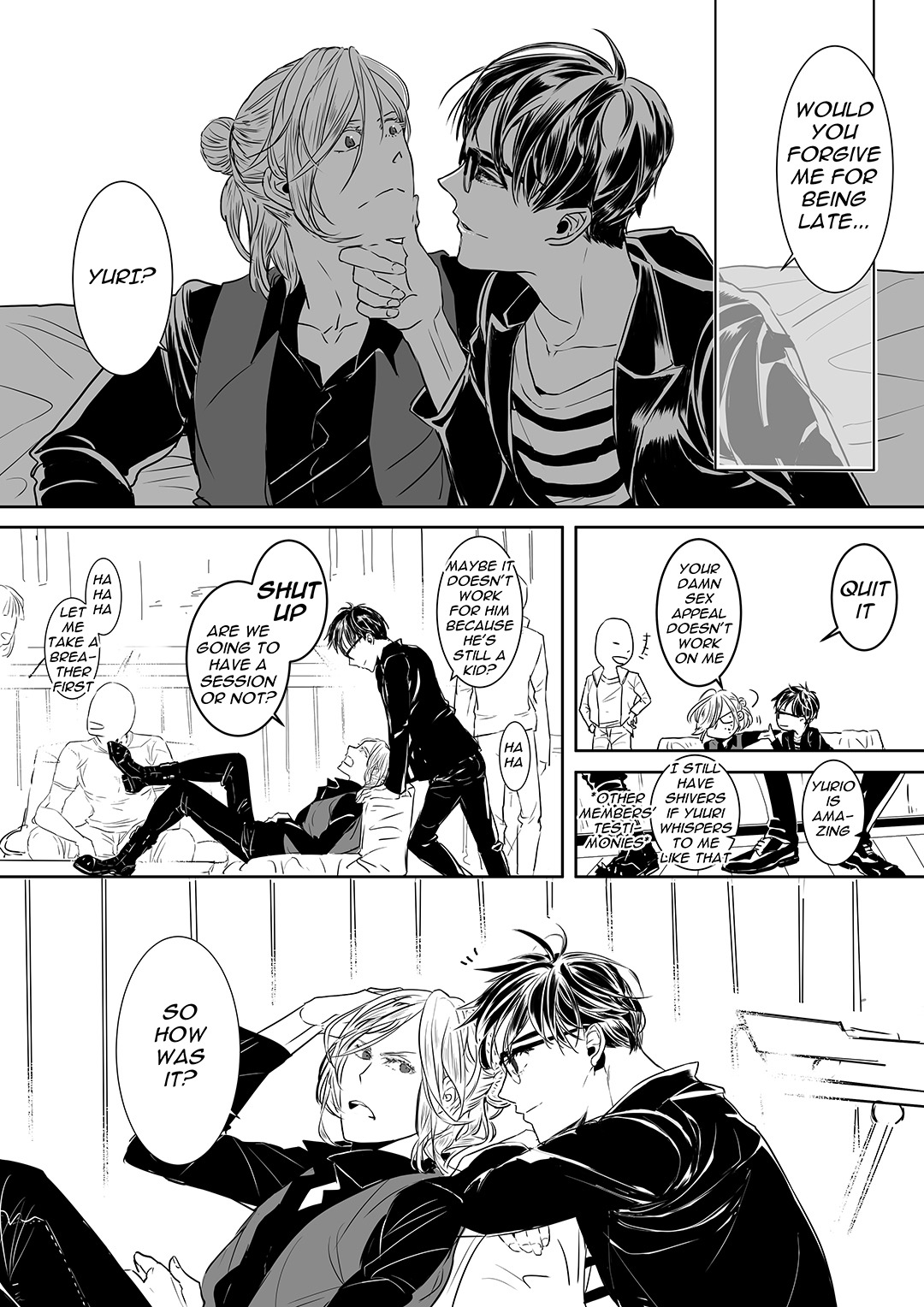 festivite:    Rockstar AU Part 2. Total Pages: 23 #nsfwPart 1 here. Beta: @gurlnextd00r​.