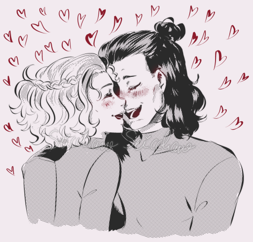 @sylkiweek Day 4: Romance Tropessome good ol’ forehead touching