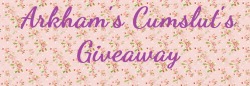 beautyinmyscars:  arkhamscumslut:  arkhamscumslut:Arkham’s Cumslut first ever giveaway! what you get if you wina jeweled anal plug starter set (small, medium, and large)a black floggerblack wrist and ankle cuffsbondage ropea black collarblack ball gag1