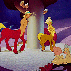 fangirlanimedisney:[Fantasia 1940] Centaur’s courtship.