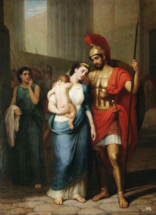 mariapassali:Farewell of Hector and Andromache