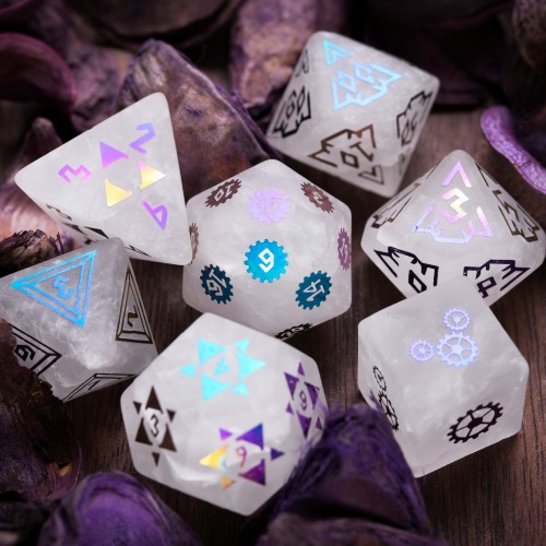 sosuperawesome:Dice Sets URWizards on EtsySee our #Etsy or #Dice tags @meticuloussyntax