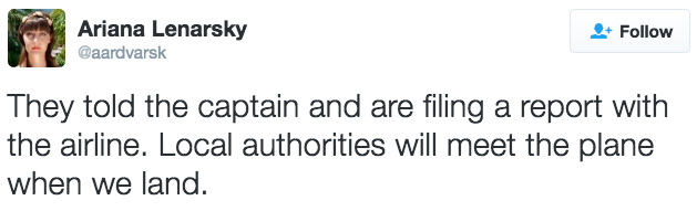 this-is-life-actually:  Woman live-tweets the aftermath of being groped on a planeOn