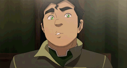 wruzicka-reblogs:  korranation:  What did everyone think of tonight’s episodes?!  I did the bathroom scene, but this shot is ALL KiHyun Ryu and is one of my favorite Bolin expressions ever. 