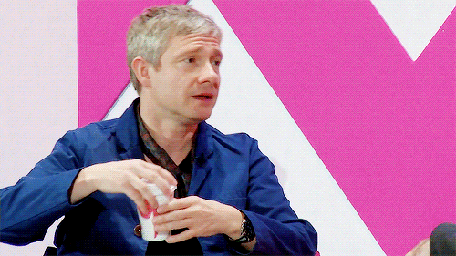 rominatrix: Martin Freeman in conversation with Mike Lawson - the ones that didn’t make the original