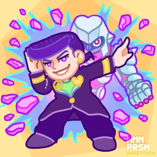 The original Josuke! #josukehigashikata #josuke #josuke4 #jjba #jjbapart4 #jjbafanart #fanart #fanar