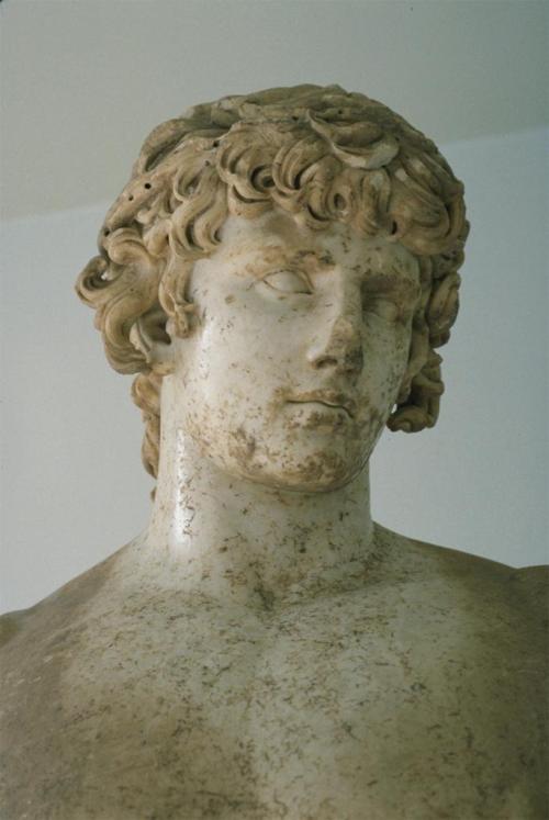italianartsociety:  By Jean Marie Carey Antinous, the young man who became first the companion of the Emperor Hadrian and then a deity, was born 27 November 111 in Claudiopolis (present day Bolu, Turkey), in the Roman province of Bithynia. The art that