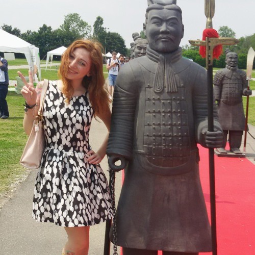 Oriental Festival… I loved it ♡♡♡ #suicidegirls #Redhead