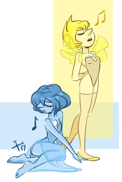 xubsdraws:  Little birds 💛💙🎶 Patreon