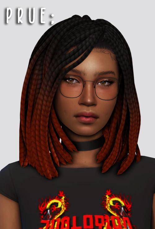 heartspice:prue hair named after the bob queen, one of my favorite halliwells :) this is a mesh edit