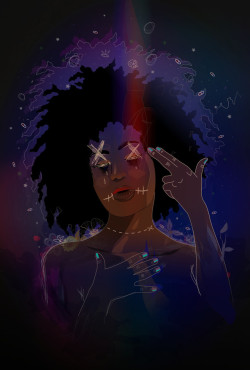 fyblackwomenart:  Before I Self-Destruct  by  Kevin Philippe