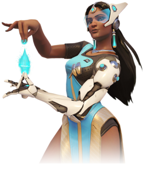 ocdcharacteroftheday:Today’s OCD Character of the Day is: Symmetra from Overwatch