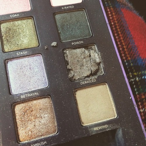 Nooooooooooo ! #hml #worstdayever #urbandecay #vice2