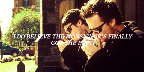 ronansparish-deactivated2015110: Get to know me: [1/5] favourite films: The Boondock