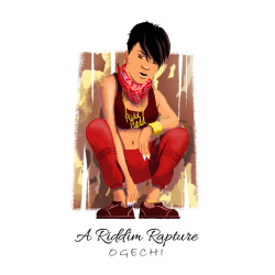 A Riddim Rapture
Cover Illustration for Ogechi’s new album