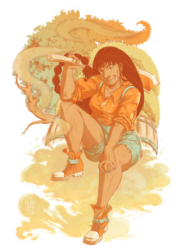 Teahermitcomics:  Finally Getting Around To Posting This One Off Piece For An Artbook