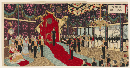 slam-asian: Celebration of the Imperial Silver Wedding Anniversary, Adachi Ginkō, 1894, Saint Louis 