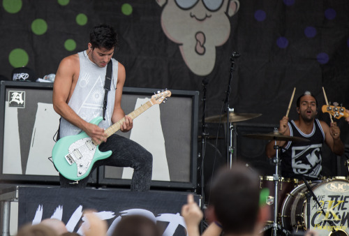 We Are The In Crowd - Playing Vans Warped Tour at Darien Lake (Buffalo, NY) on 7.8.14 Copyright 27K 