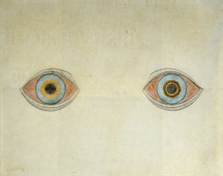 free-parking:  August Natterer, My eyes at the moment of the apparitions, 1911-1913 