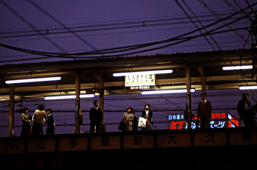 Greg Girard: Shin Okubo station, 1976 