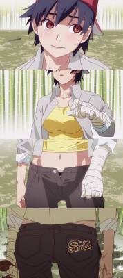 It’s been a horrible week, but hey it’s friday.tomboys are life, tomboys are love. Kanbaru Suruga (Bakemonogatari)