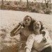 :Female affection in vintage photographs